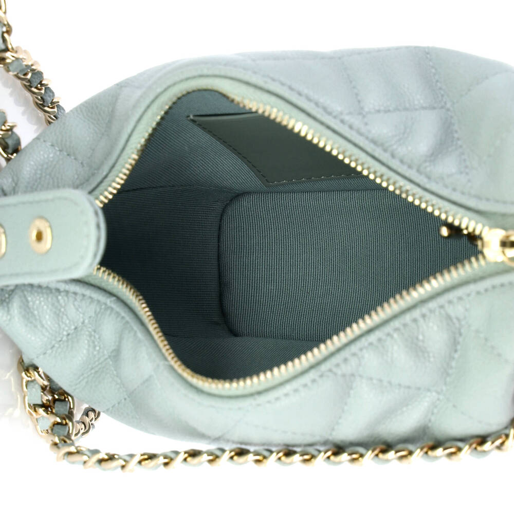 Chanel Cc Hobo Clutch With Chain #253048C44B - Picture 5 of 6